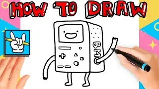 HOW TO DRAW B.M.O | STEP BY STEP DRAWING TUTORIAL
