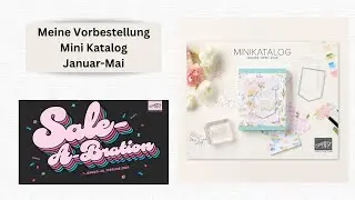 Vororder Mini Katalog Januar bis Mai 2025 von Stampin`UP! Sale-A-Bration