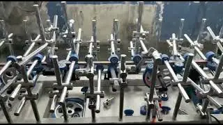 door profile wrapping machine and pvc slitter