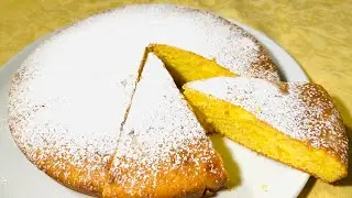 Torta Soffice allo Yogurt Greco &mdash; Ricetta facile, veloce e senza burro✨