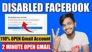 We've Disabled your account recover 2025 | Disabled account recovery facebook | Disable facebook 
