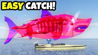 How to Get the MEGALODON VERY FAST... in Fisch Ancient Isles Update!