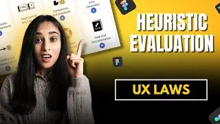 Learn Heuristic Evaluation & UX Laws by using @Figma