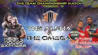 The Gibson Bros (c) vs Rock & Rodeo Express at House of Warrior Wrestling | (11/19/2022)