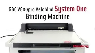 GBC V800pro Velobind System One Binding Machine - 9707023
