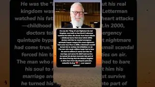 😢 David Letterman&rsquo;s Pain You Never Saw Behind the Laughter