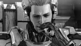 Vanquish All Cutscenes in Black & White