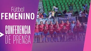EN VIVO 🔴 | Conferencia de prensa F&uacute;tbol Femenino con Angel Hualde y Ninoska Lecaros