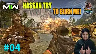 COD 2 Action Gameplay 🔥 | Hassan Try to Burn Me | Day 23