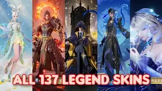 UNNOVEMBER | ALL 137 LEGEND SKINS | HONOR OF KINGS