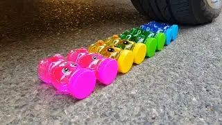 BEST ASMR SLIME Crushing Things With Car | Running Over Stuff With a Car | Car vs Jelly & Toys