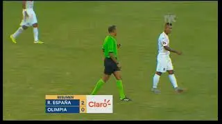 Real Espa&ntilde;a 2 Olimpia 0 Fecha 3 Apertura 2017