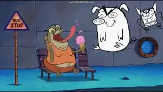 Spongebob scene Doodlebob imposter drawing stuffs