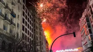 احتفال دخول السنة 2026الجديدة في مدينة فالينسيا🇪🇸