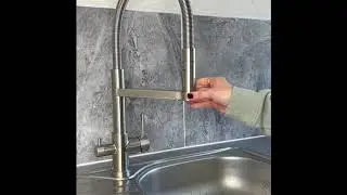 Altea 3-Way Spray Kitchen Filter Tap Stainless Steel #filtertap #spraytap