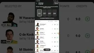 New Substitutions system on Dream11/#viral #trending #youtubeshorts #shorts #short
