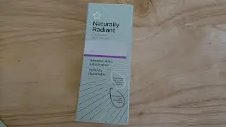 Close up look at superdrug naturally radiant brightening radiance balm