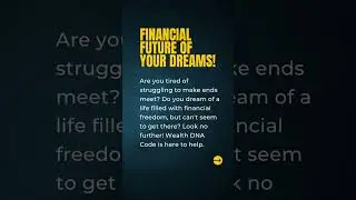 Introducing Wealth DNA Code: the ultimate tool for unlocking your financial potential!