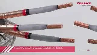 Proses Konstruksi Jointing dengan Resin 24kV Cellpack