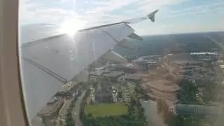 Emirates EK231 DXB - IAD A380 Washington D.C. Final Approach & Landing