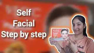 How to do self facial at home step by step☺#glamupwithpriya #selffacial #facial #video