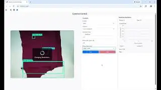 Прототип обнаружения дефектов ткани на основе YOLO8