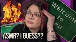 ASMR but it’s just me quietly raging about trivial things because I need an outlet for my anger 