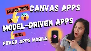 Open model driven app forms and views from canvas apps in Power Apps mobile