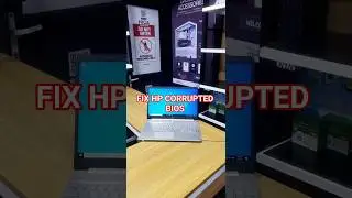 HP BIOS Corrupted Error + Boot Device Not Found (FIXED)