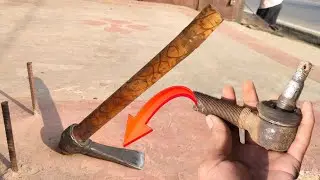 ￼ How to make cutting bamboo knife blacksmith ? 