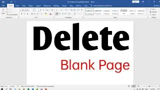 কিভাবে এমএস ওয়ার্ডে পেইজ ডিলিট করা যায় | How to delete blank page in microsoft word?