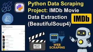 Проект по сбору данных Python: извлечение данных фильмов IMDb (BeautifulSoup4)