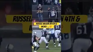 When it&rsquo;s 4th & Inches and Russell Wilson has the ball #shorts #funny #nfl