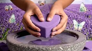 Surreal ASMR : Different mud texture crushing satisfying visual 