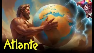 ATLANTE  🏛️  Il titano che sostenne da solo tutto il peso del mondo - Mitologia greca illustrata