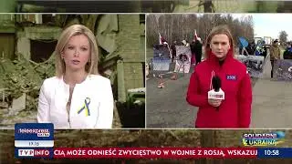 Blokada tir&oacute;w na polsko-białoruskiej granicy 🇵🇱🇧🇾