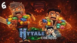MUNDO HYTALE CON MODS| CONSEGUIMOS MINERALES MUY RAROS | FT |@SylverWolfYT | D&Iacute;A 6