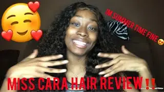 ALIEXPRESS MISS CARA HAIR REVIEW‼️