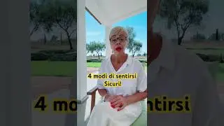 4 modi di sentirsi sicuri! iulia-Ipnoterapia.com #ipnosi #denaro #sicuri#atleti#medium#vita