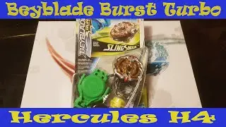 HERCULES H4 Unboxing & Review + QR Codes!! #beybladebattles #ベイブレードバースト