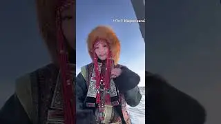 Девушка Ирокез. Iroquois girl in ethnic clothes. 莫霍克女孩在民族服装