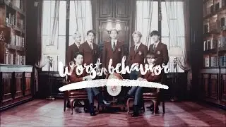 BTS ❝Worst behavior❞ (HIGH SCHOOL AU)