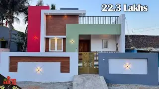 Middle Class மக்களுக்கான கனவு வீடு I 2 Cent I 22.3 Lakhs Budget I 27' X 33' I Home Tour | Veedu 483