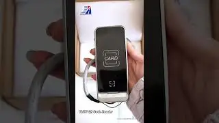 QR Code Access Control RFID Reader YL377 Unboxing