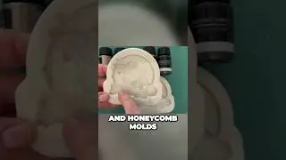 Unleashing Creativity with Honey Bee and Honeycomb Molds... #shorts #resin
