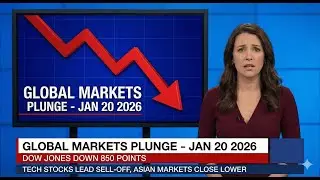 GLOBAL MARKET CRASH: The Greenland Tariff Shock & Japan's Bond Trap (Jan 20, 2026)