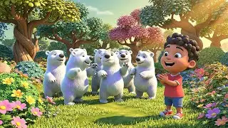 Six Little Bears Wiggle Wiggle Wiggle | Kids Songs and Nursery Rhymes