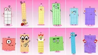 Incredibox Numberblocks 10-60 vs 100-600  | Compilation Incredibox #sprunki#numberblocks #incredibox
