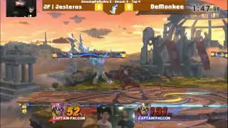 S@P2 - Jesteros (Captain Falcon) Vs. DeMonkee (Captain Falcon) - Top 4