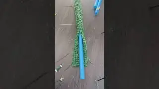 DIY - pool noodle floral chair